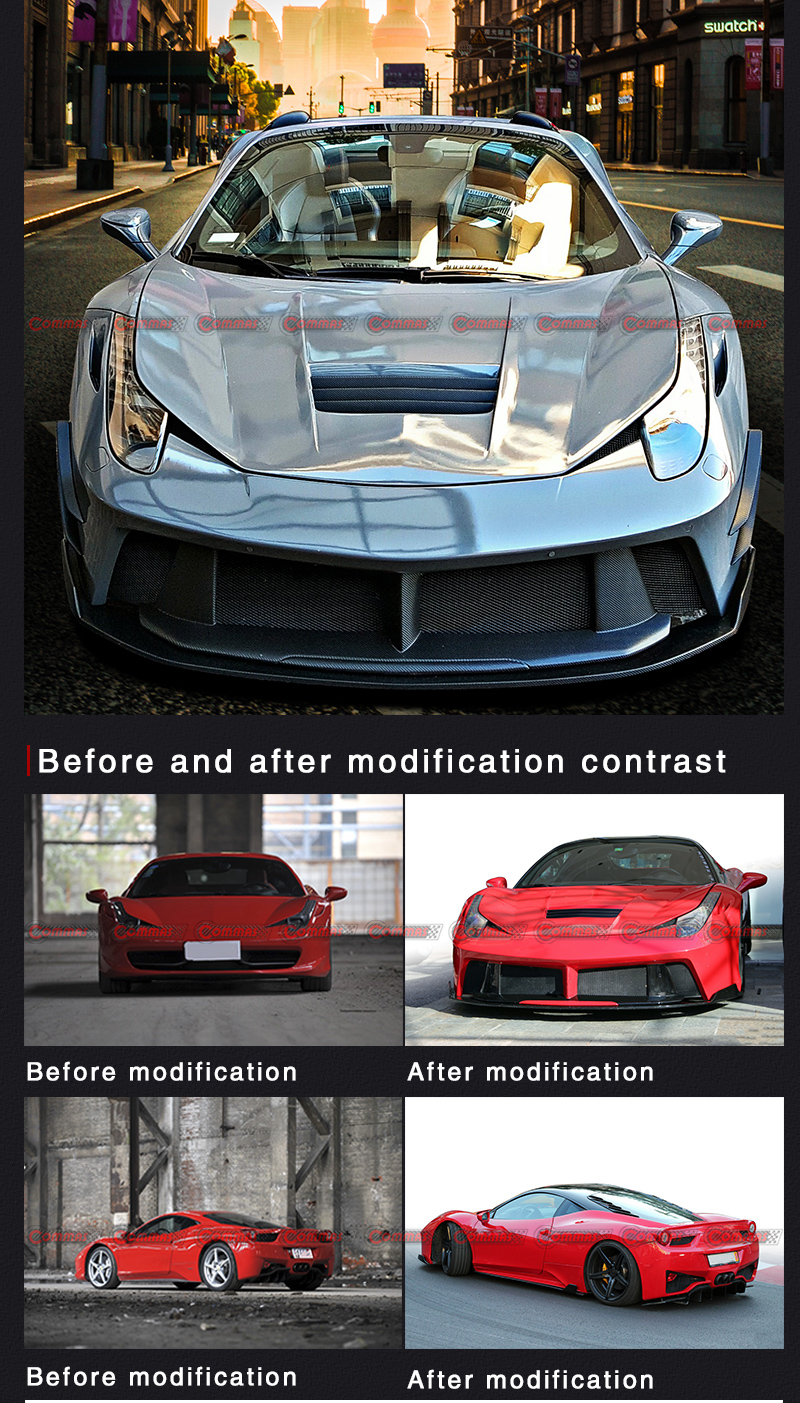 Precedente Design Bodykits f458