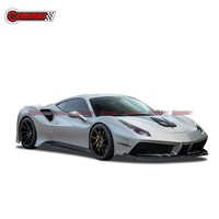 Prese d'aria laterali per paraurti anteriore in fibra di carbonio stile Mansory per Ferrari 488