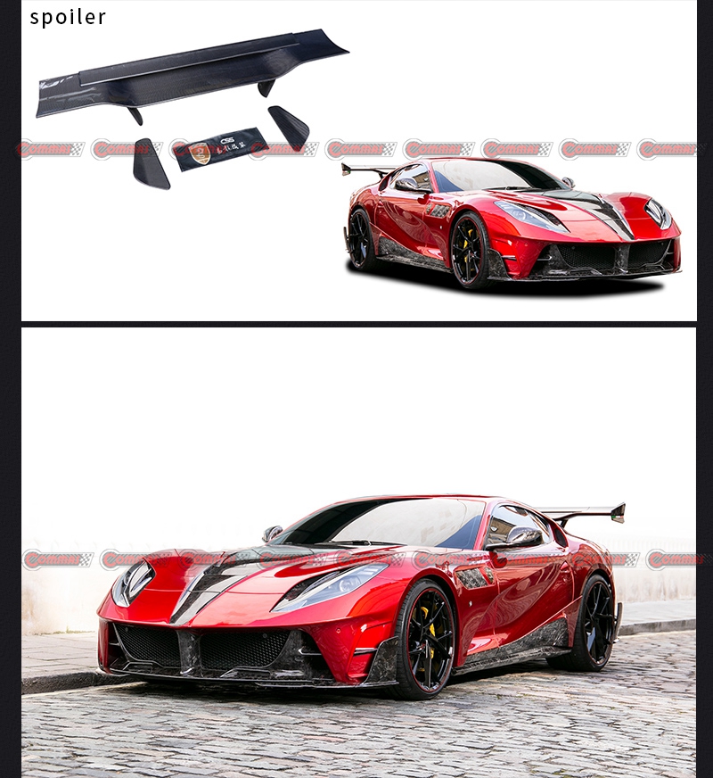 spoiler posteriore mansory ferrari 812