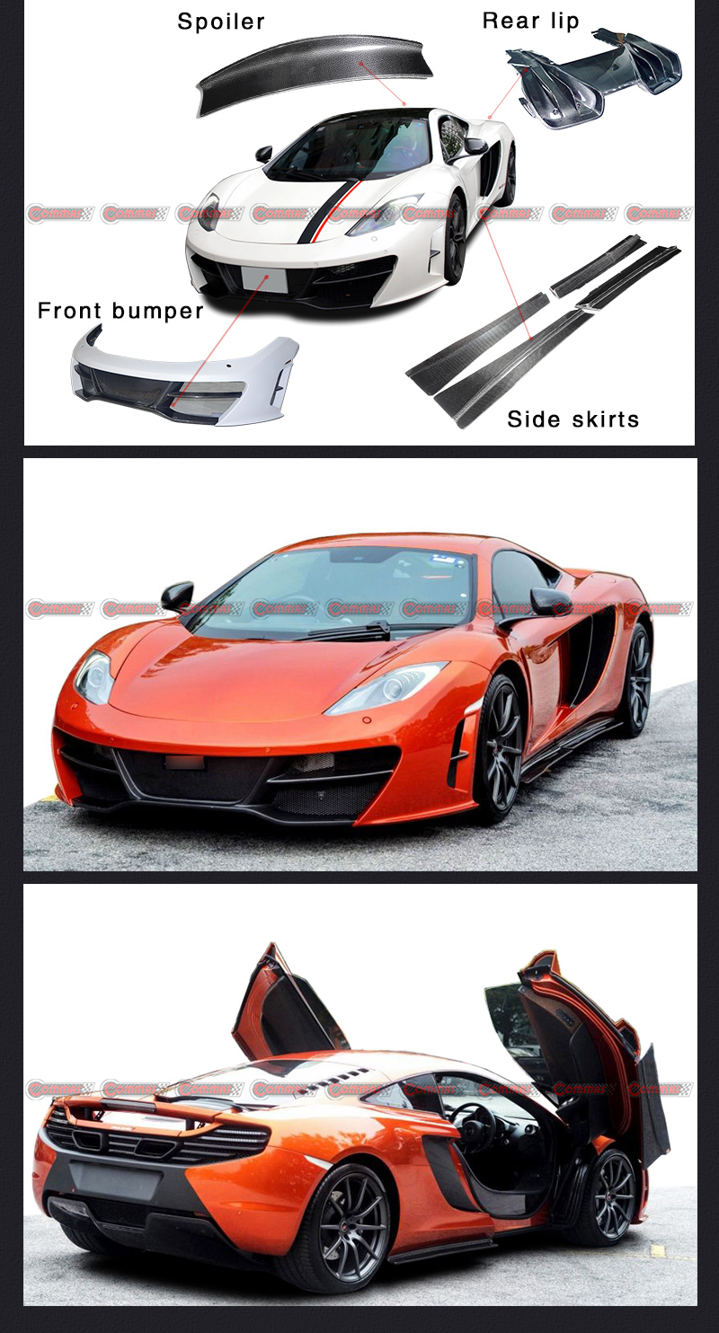 kit carrozzeria stile mclaren mp4 12c rz