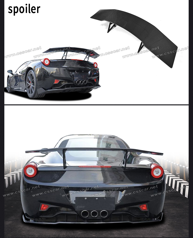 spoiler posteriore f458 gt