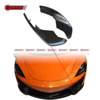 Angolo di avvolgimento del paraurti anteriore in fibra di carbonio OEM per McLaren 540C-570S