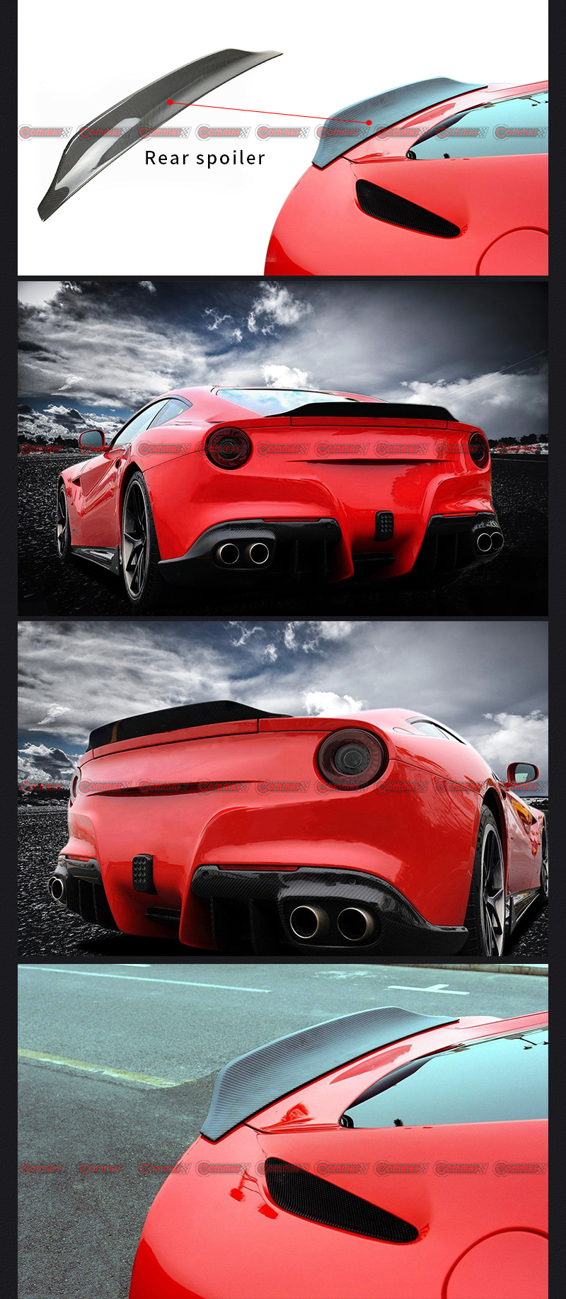  Ala spoiler posteriore Ferrari F12