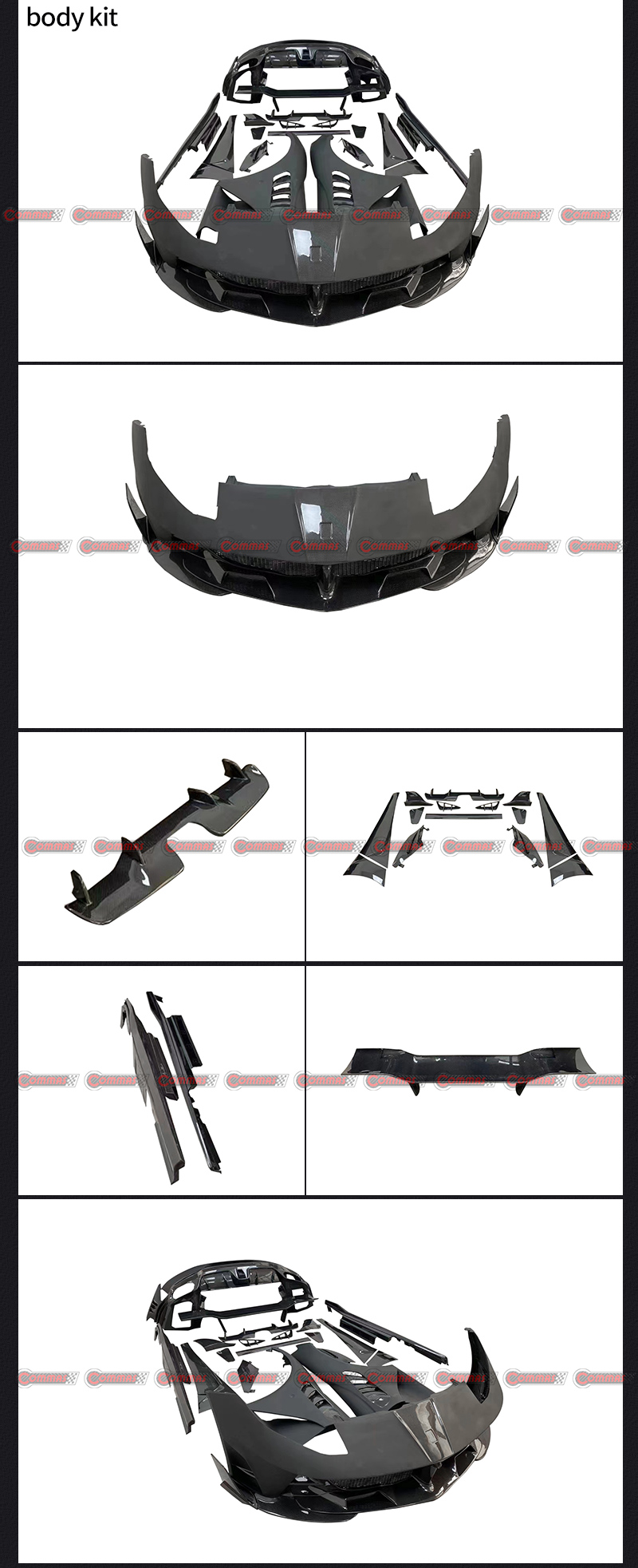 Kit carrozzeria stile Mansory per Ferrari 812