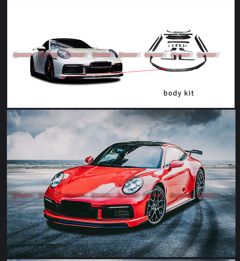 Kit corpo Porsche 992 Techart