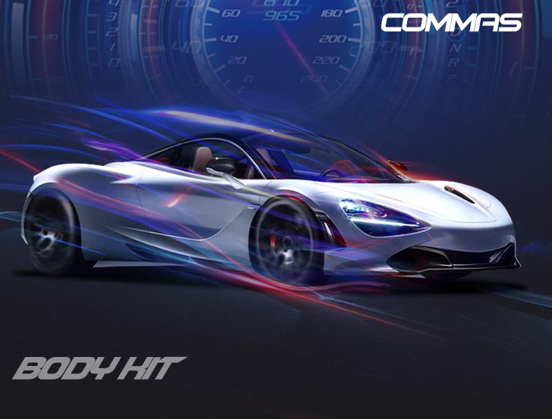 Inserto inferiore cofano posteriore Ferrari 812