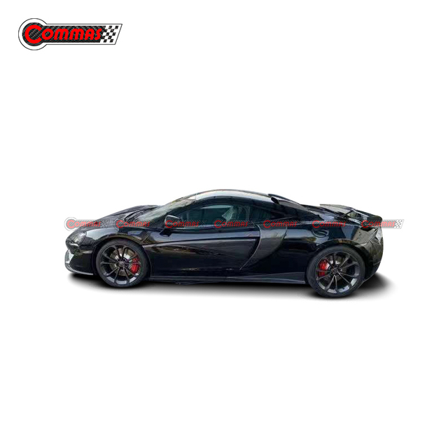 Minigonne laterali in fibra di carbonio stile Novitec per Mclaren 540C 570S