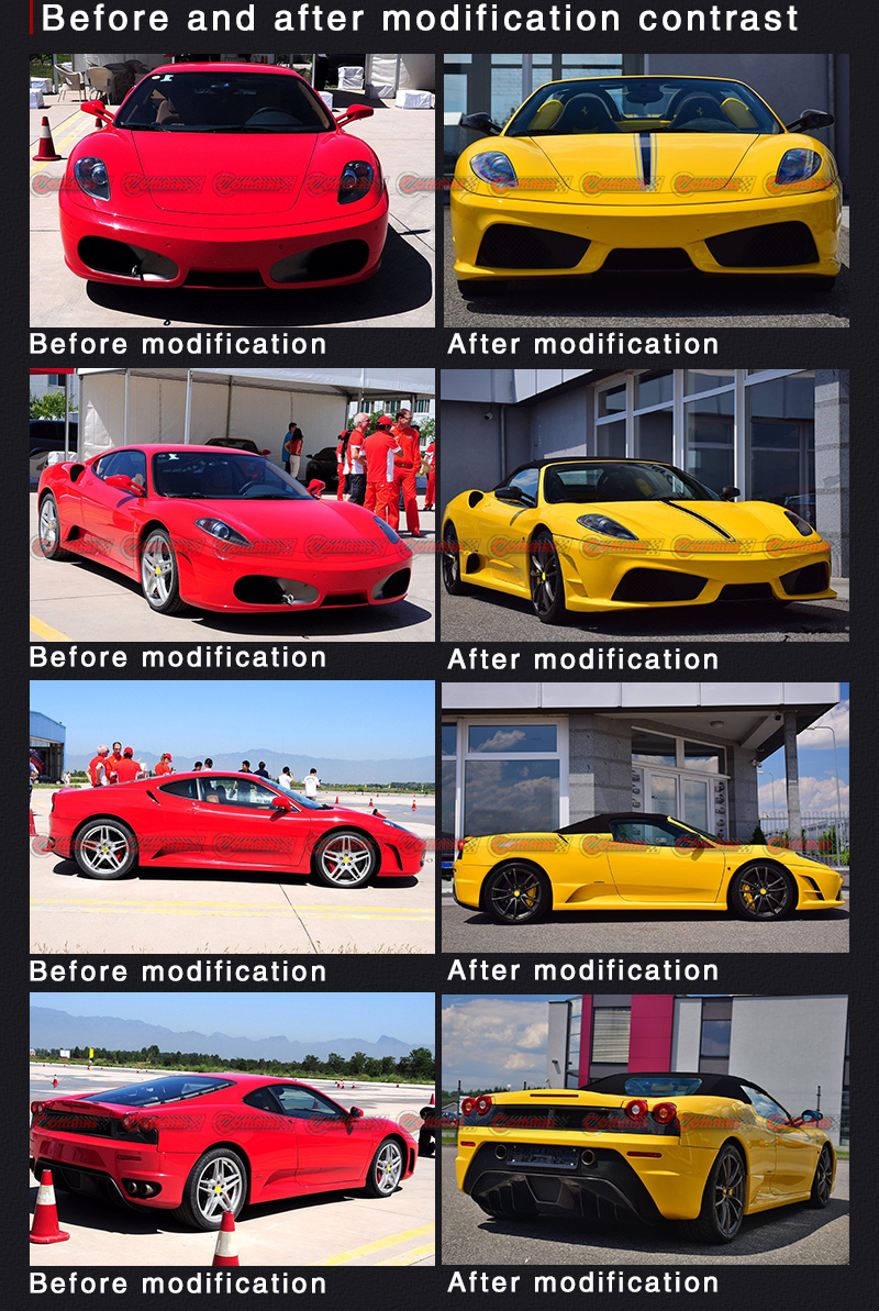 kit carrozzeria f430SC