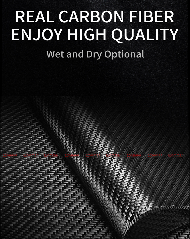 Kit carrozzeria in fibra di carbonio a secco stile Novitec per Ferrari 812