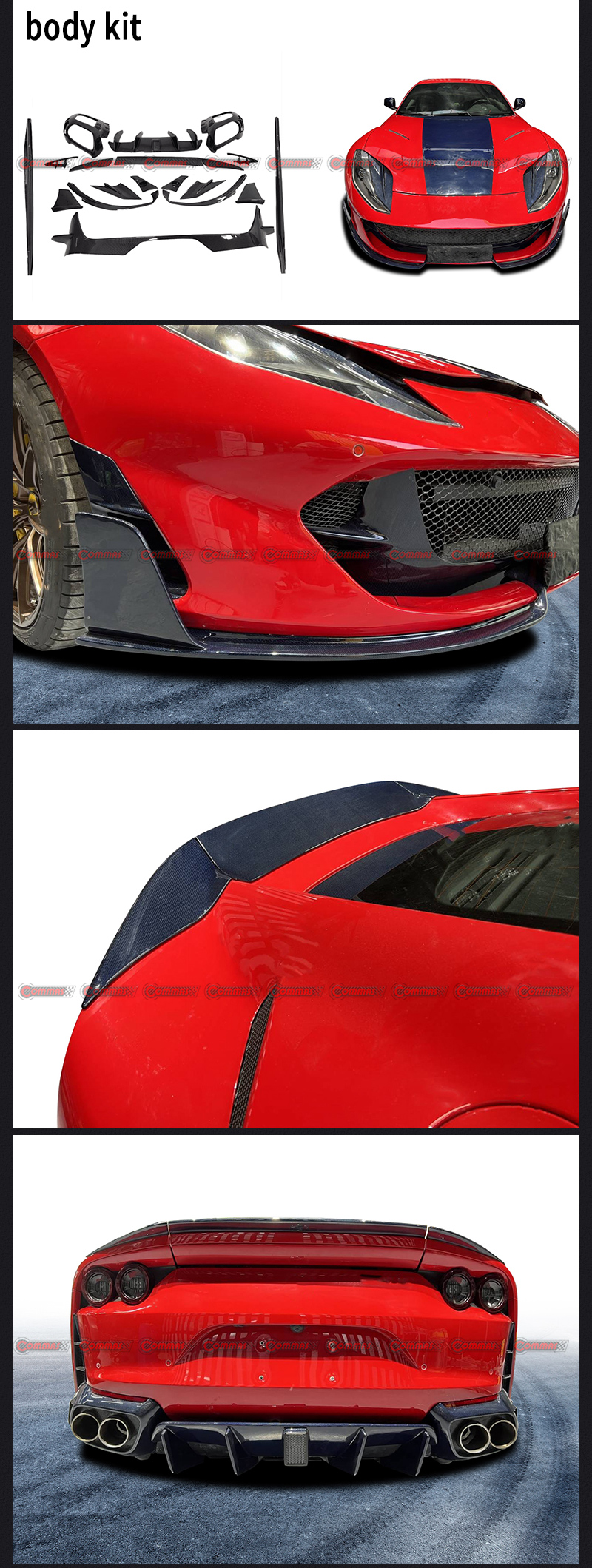 Ferrari 812 Mansory piccolo bodykit 