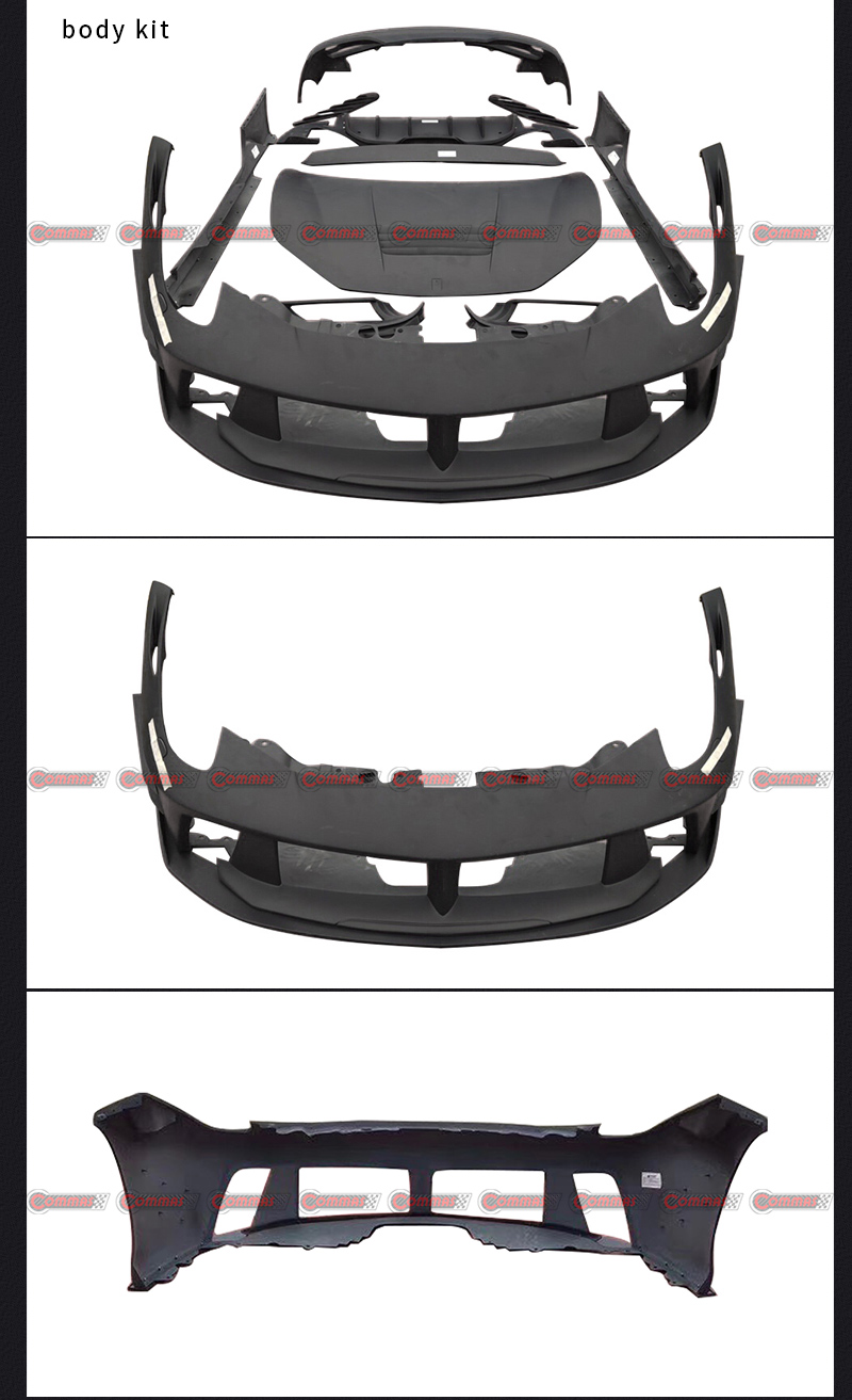 bodykit ferrari 458 con design precedente