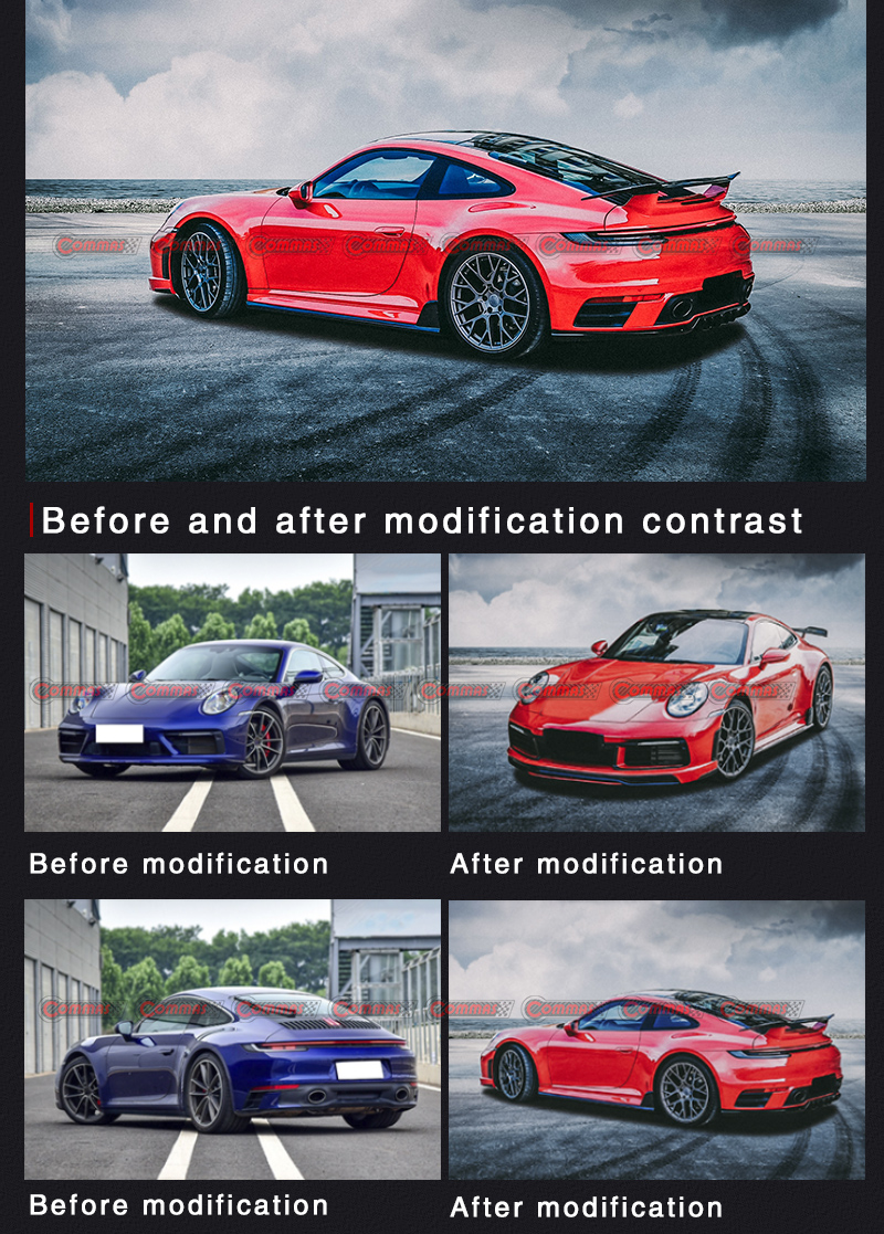 Kit corpo Porsche 992 Techart