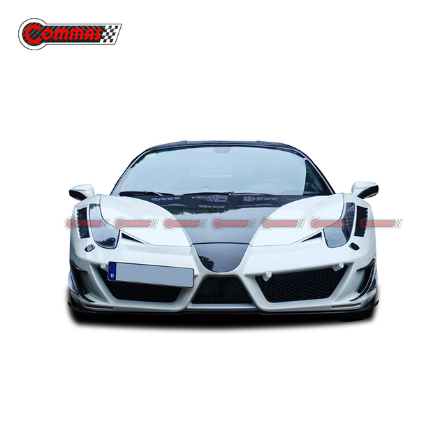 Copertura motore in fibra di carbonio Mansory per Ferrari 458