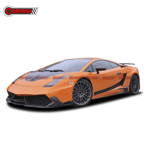 Copertura del cofano motore in fibra di carbonio stile OEM per Lambroghini Gallardo LP550 LP560