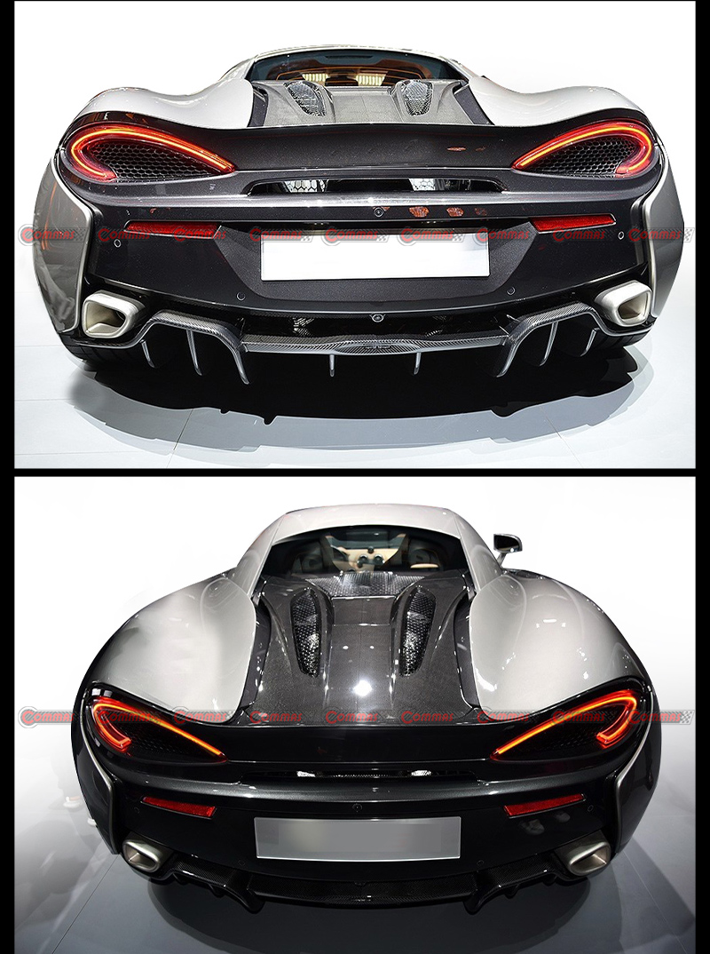 Mclaren 540C 570S Novitec posteriorediffusore