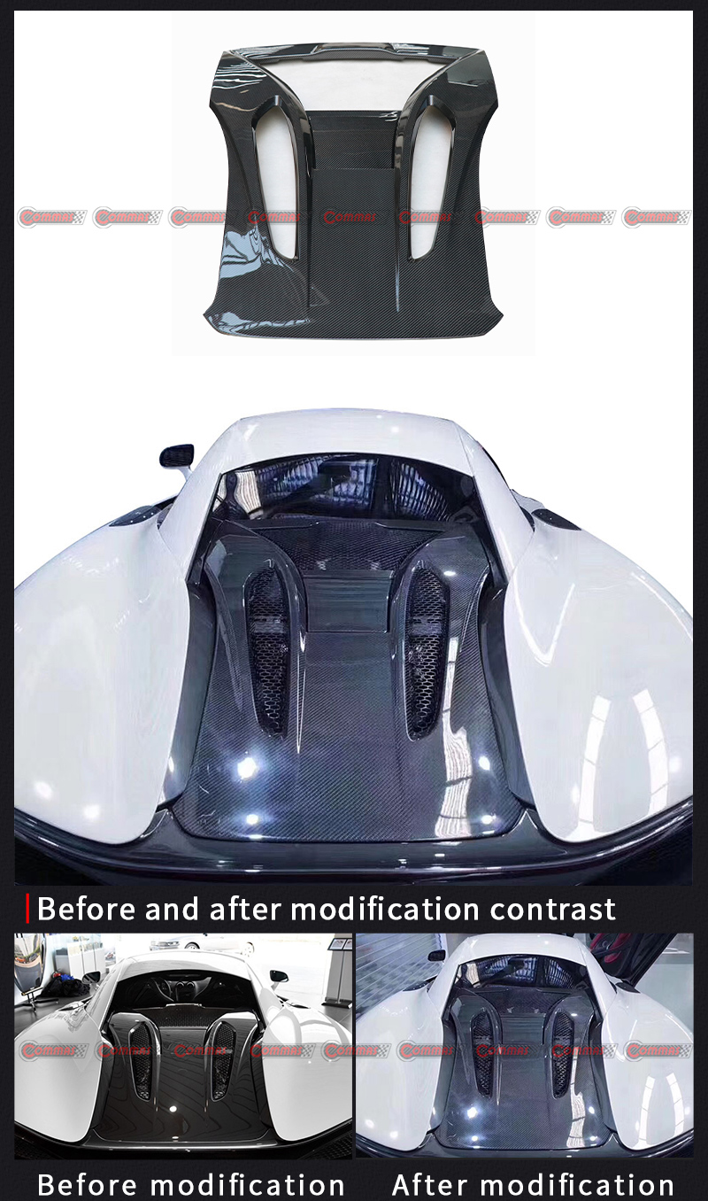 Copertura del motore del bagagliaio posteriore