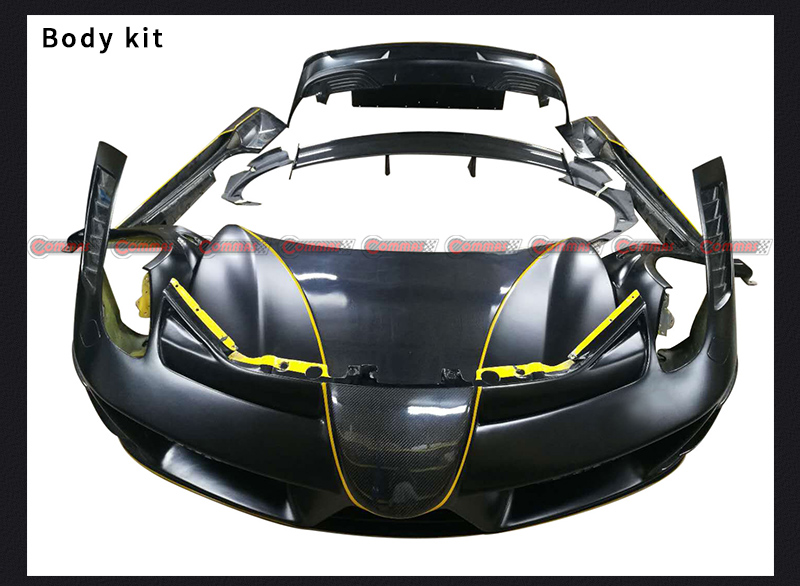 kit carrozzeria mansory ferrari 458