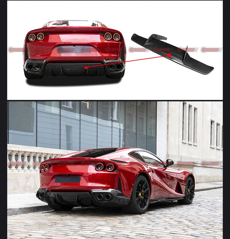  Labbro posteriore per Ferrari 812