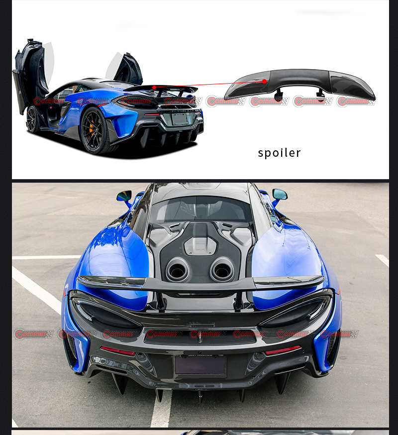 alettone posteriore mclaren 600lt