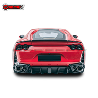 Ala diffusore per labbro posteriore in fibra di carbonio stile Mansory per Ferrari 812