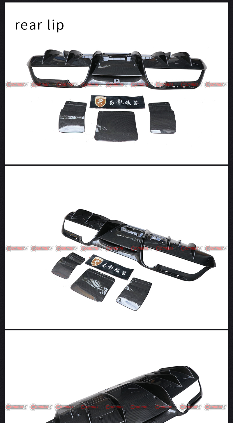 diffusore posteriore ferrari f8 novitec