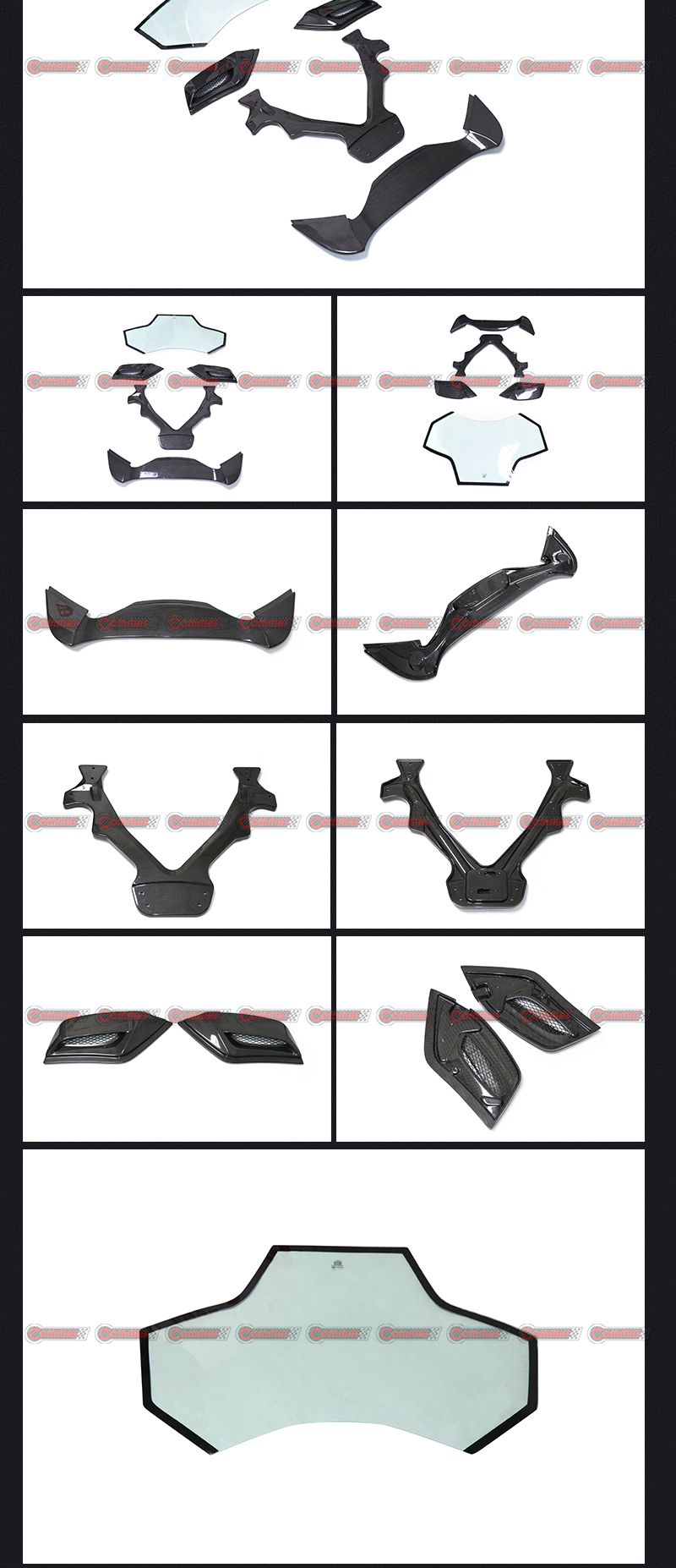 cofano motore ferrari 488 gtb