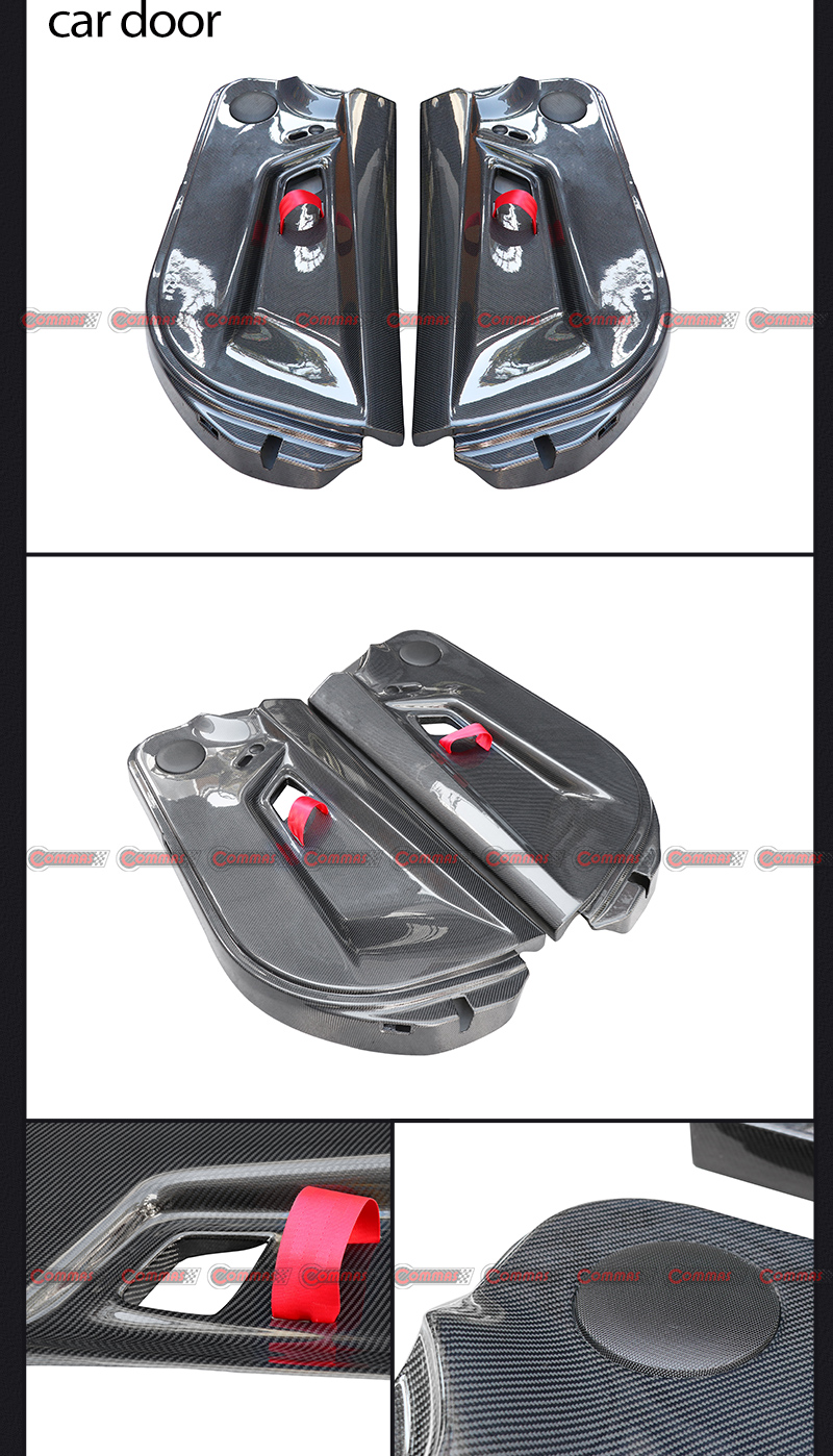 portiera per auto Lambroghini Gallardo in fibra di carbonio