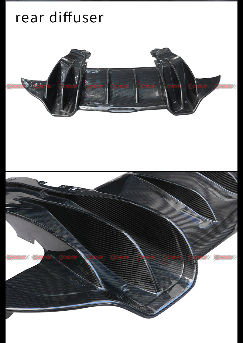 Mclaren 540C 570S Novitec posteriorediffusore