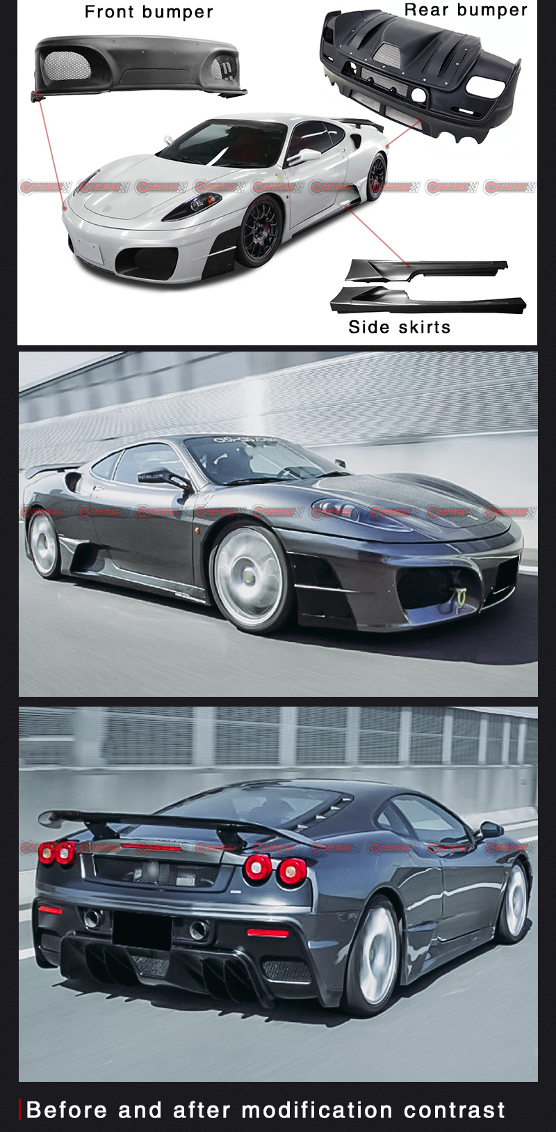 Kit carrozzeria F430 ASI