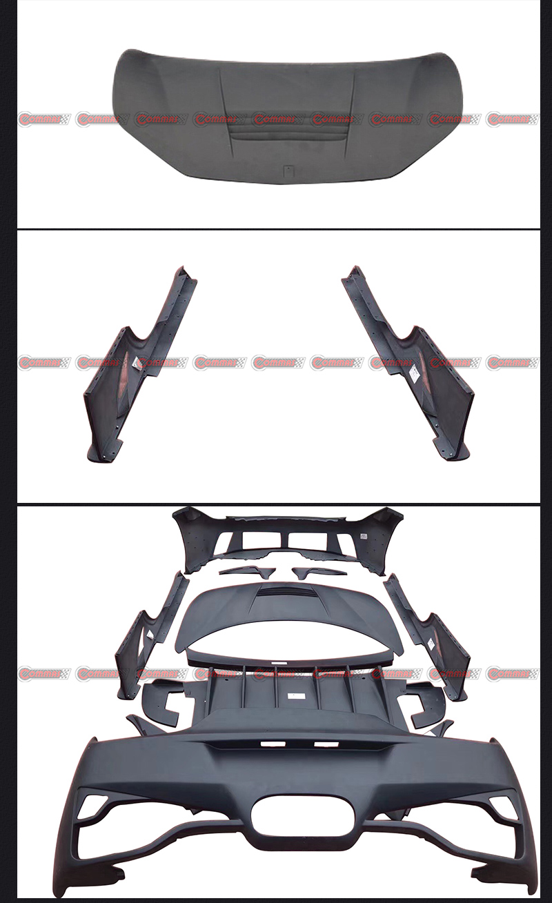 F458 bodykit con design precedente