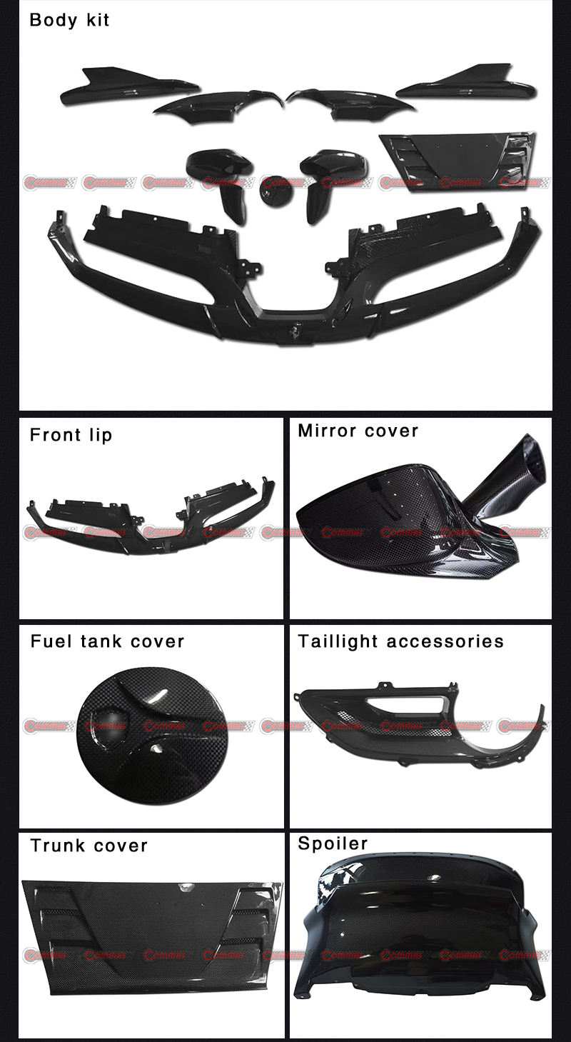 bodykit capristo per f488