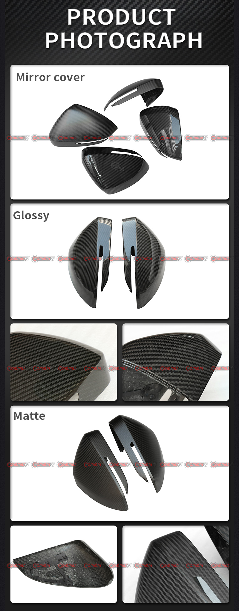 copertura dello specchio originale lotus eletre