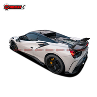 Copertura per bagagliaio in fibra di carbonio stile Mansory per Ferrari 488