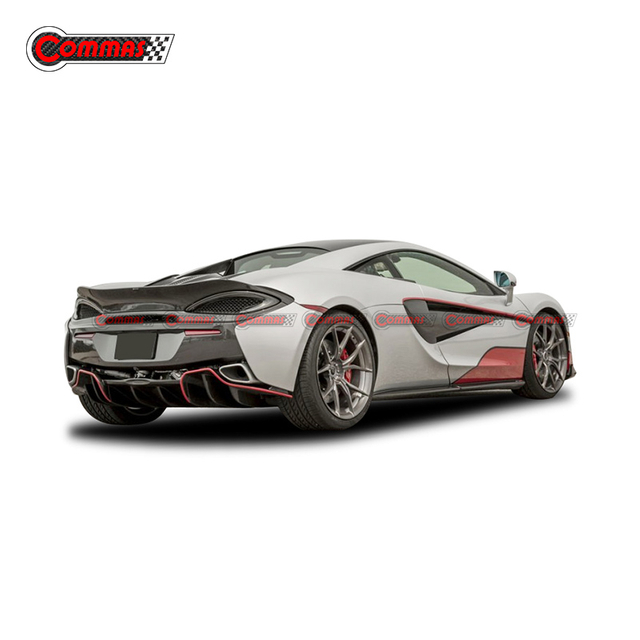 Spoiler alettone posteriore in fibra di carbonio stile Vorsteiner per Mclaren 540C 570S