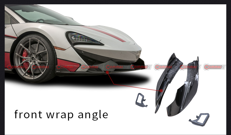 splitter anteriore vorsteiner mclaren 540c