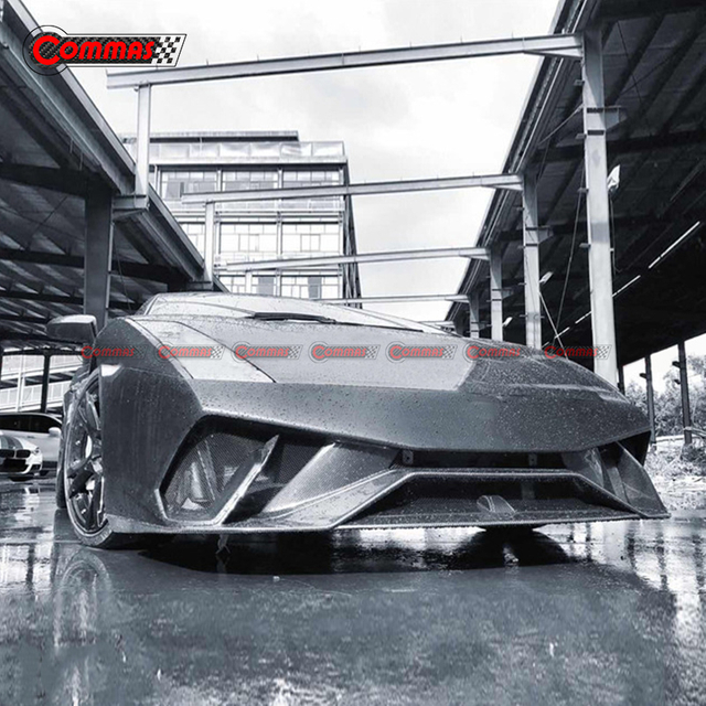 Kit corpo paraurti anteriore in fibra di carbonio Performance Style per Lambroghini Gallardo LP550 LP560 LP570