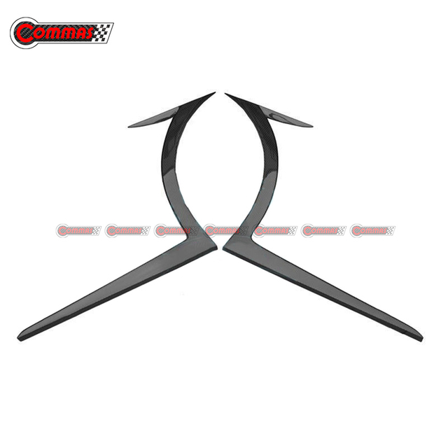 Rivestimento parafango anteriore in fibra di carbonio stile OEM per Lambroghini Gallardo LP550 LP560 LP570