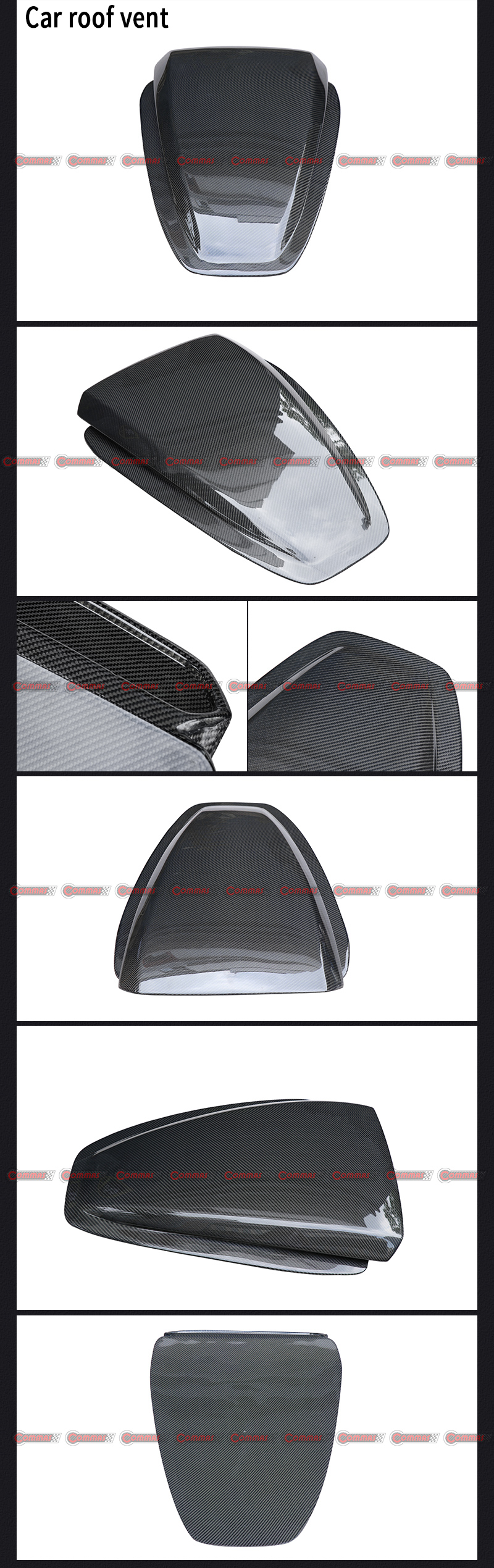 presa d'aria sul tetto novitec mclaren 540S