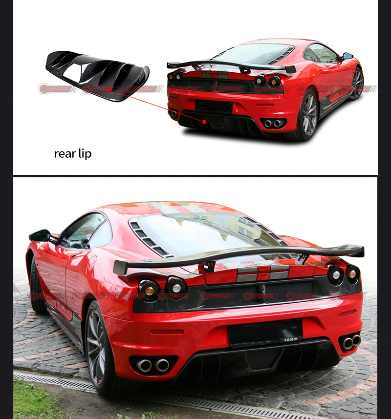 diffusore posteriore f430