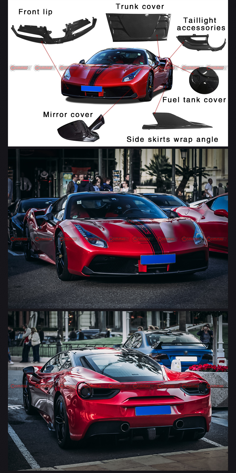 bodykit f488 capristo