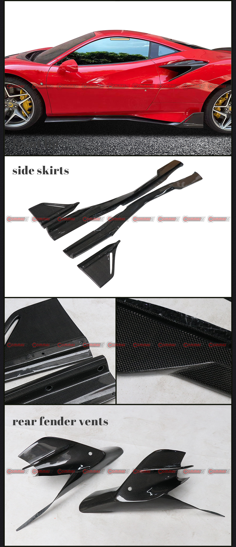 FerrariF8corredo del corpo