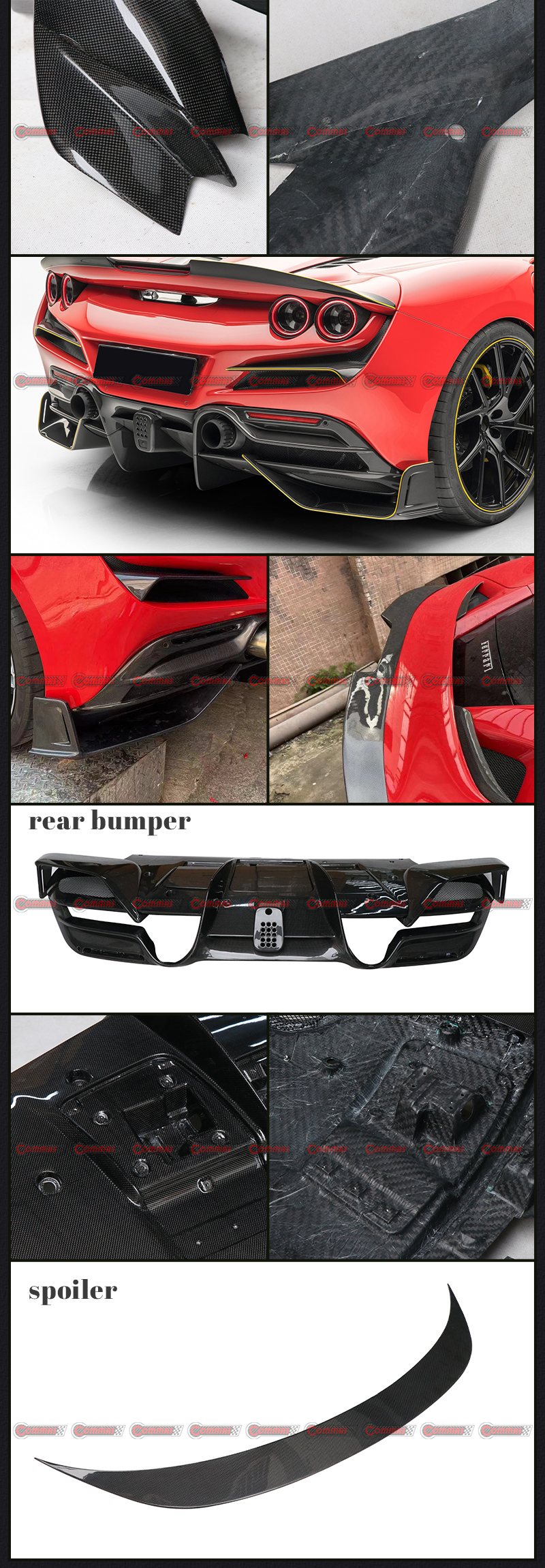 FerrariF8corredo del corpo