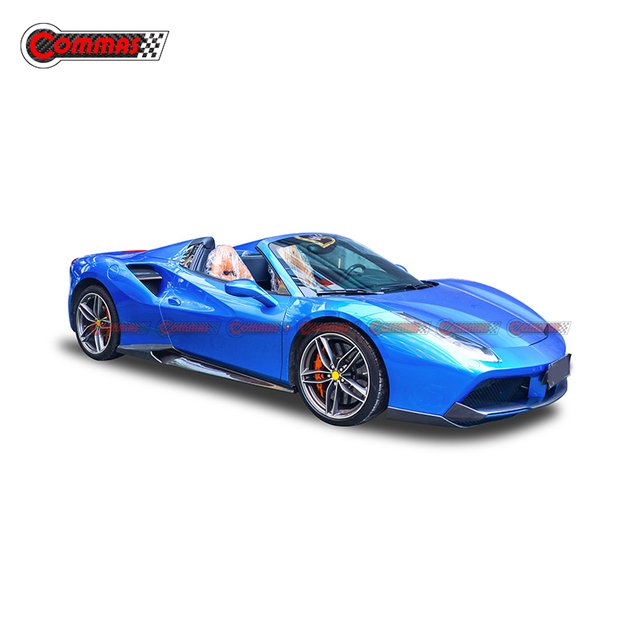 Kit corpo in fibra di carbonio stile Novitec per Ferrari 488