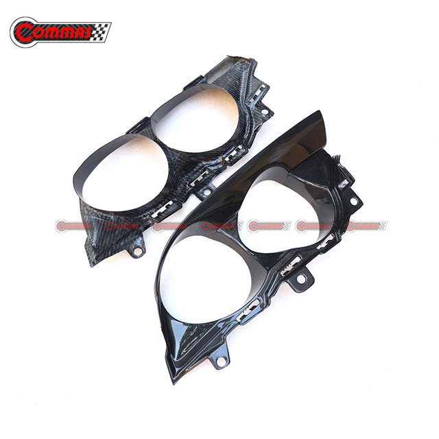 Per Ferrari 812 Copri luci posteriori in fibra di carbonio a secco OEM