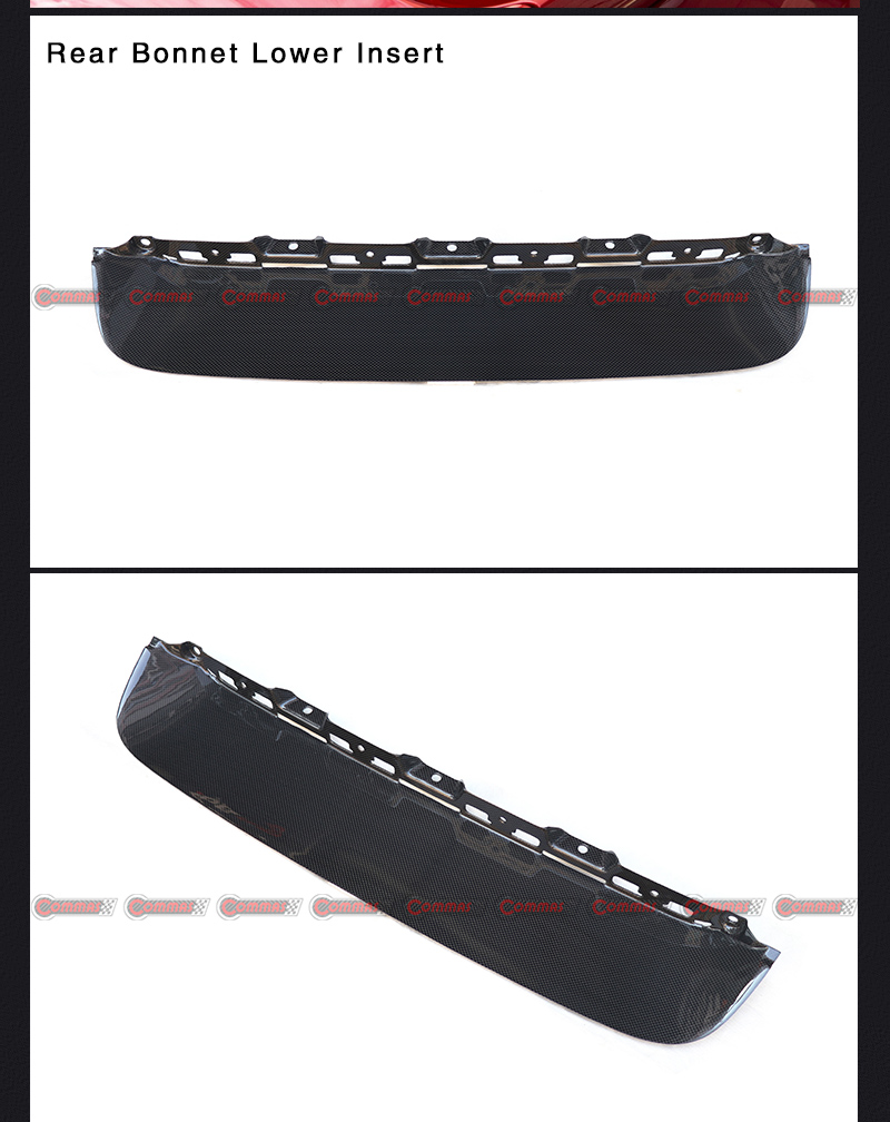 Inserto inferiore cofano posteriore Ferrari 812