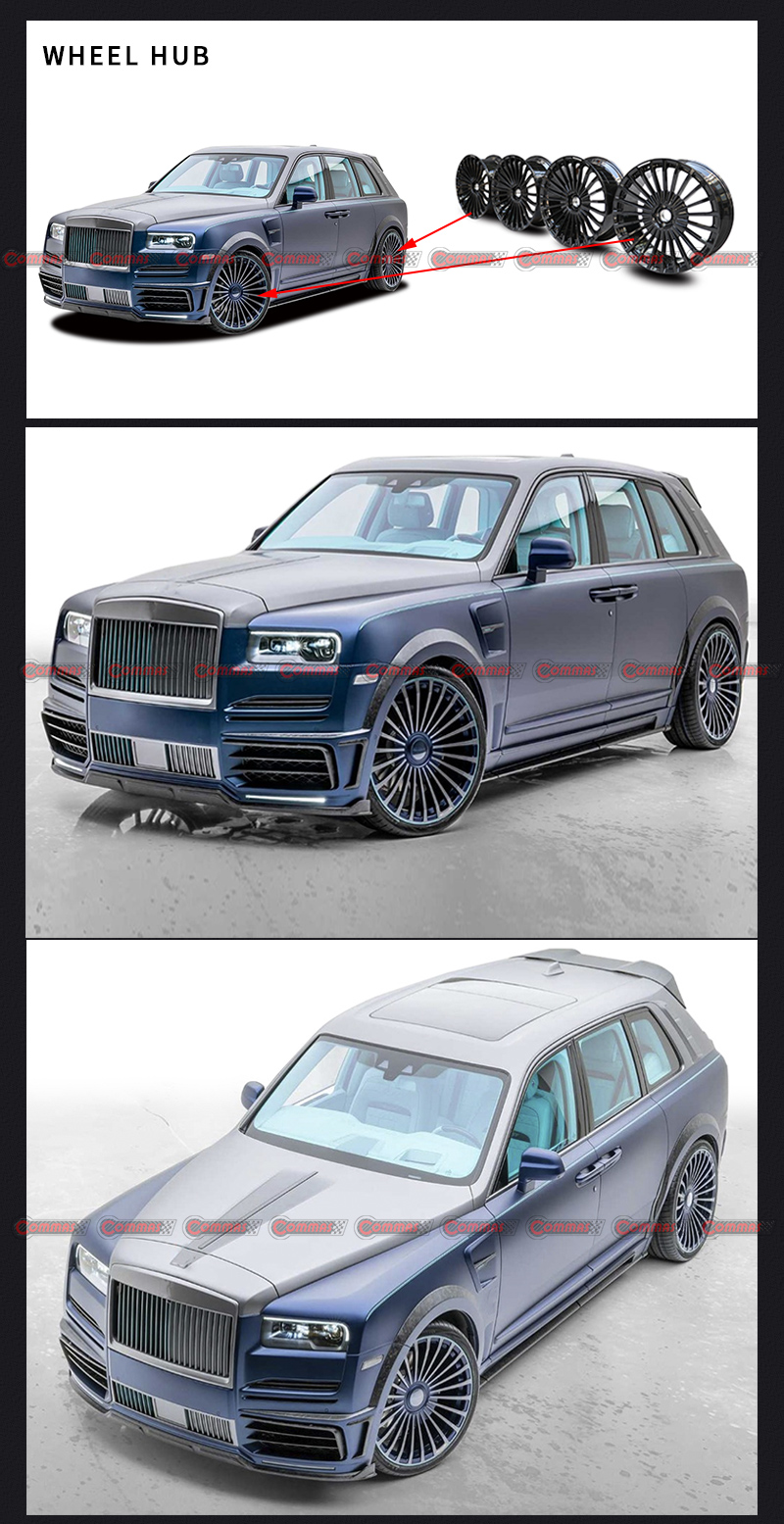 Cerchioni Mansory Rolls Royce Cullinan