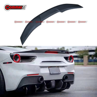 Spoiler alettone posteriore in fibra di vetro stile Vorsteiner per Ferrari 488