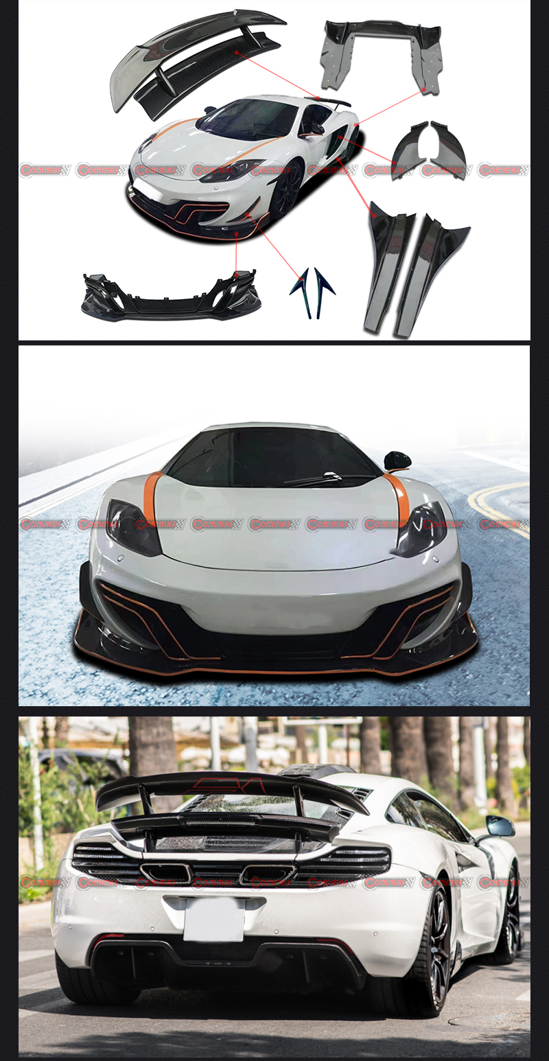 kit carrozzeria stile mclaren mp4 dmc