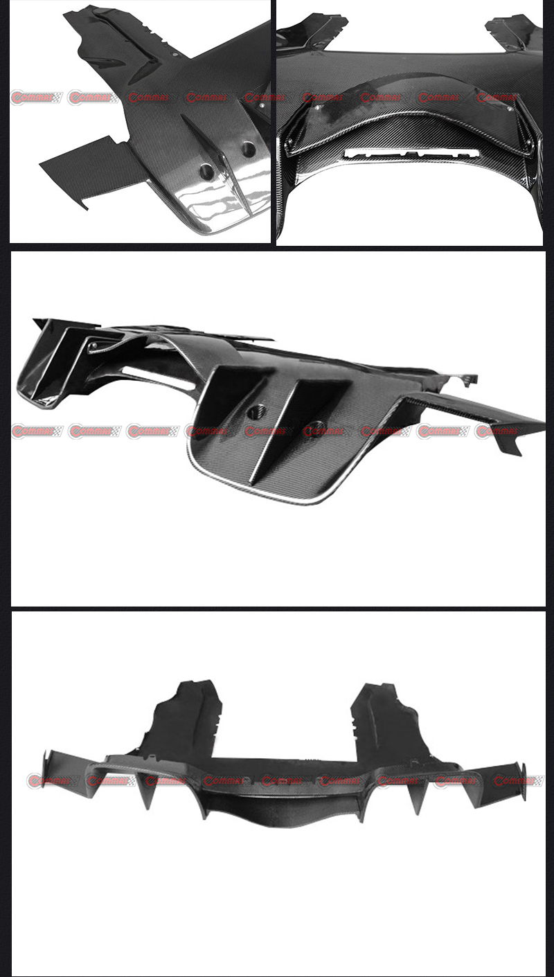 diffusore posteriore black sails mclaren mp4 12c