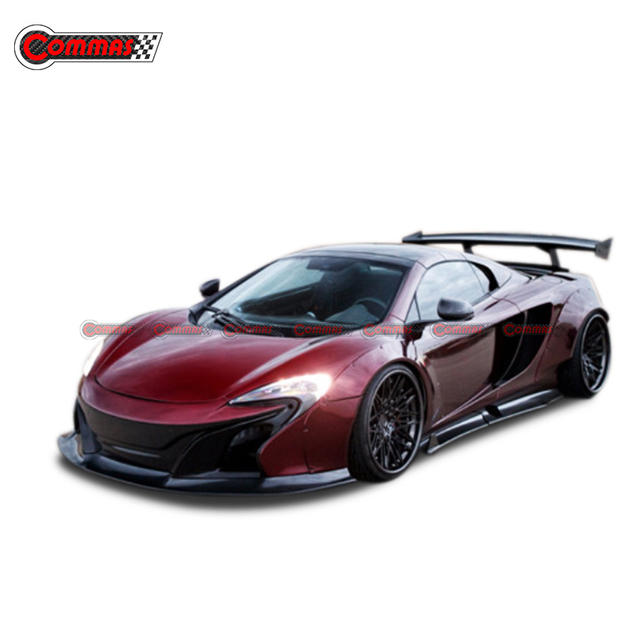 Spoiler per alettone posteriore in fibra di carbonio stile LB per Mclaren MP4 12C